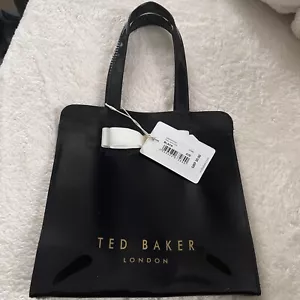 New Ted Baker Women's Bow Detail Small Icon tote Bag Black - Picture 1 of 4