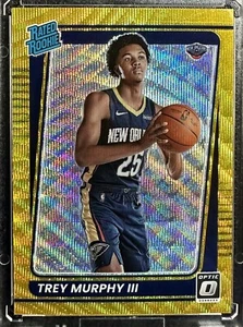 2021 Trey Murphy Rated Rookie GOLD Wave Optic Pelicans RC Ready for Grading - Picture 1 of 2
