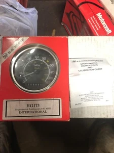 New S.S. White HG173 Programmable Speedometer 0-85 MPH International HG173U - Picture 1 of 5
