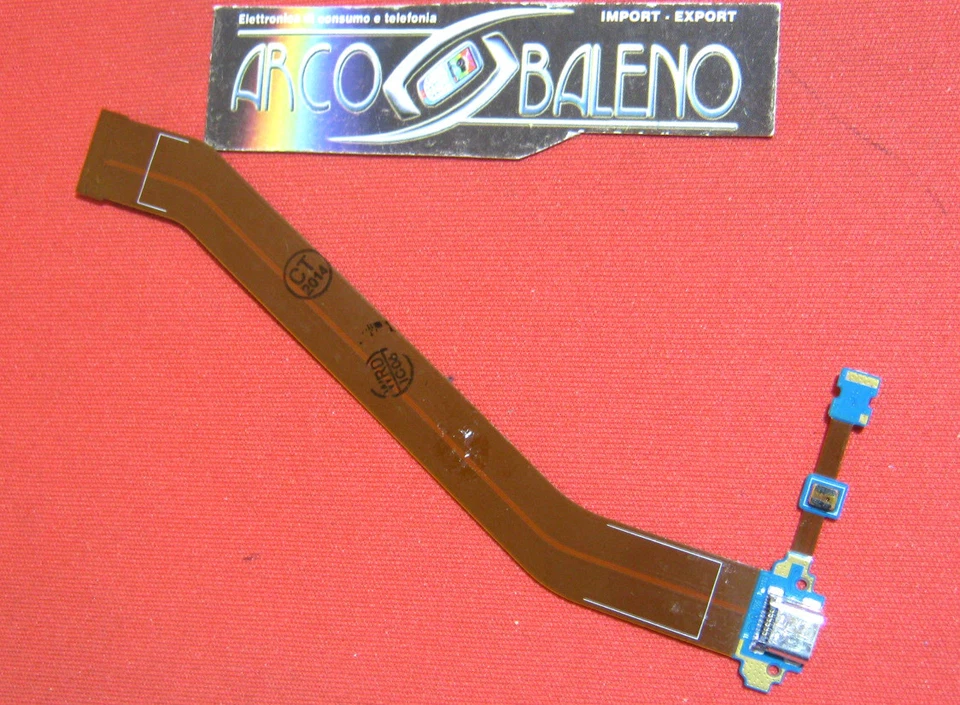 AUDIOSYSTEM FLAT FLEX+MICROFONO ORIGINALE SAMSUNG GALAXY TAB 3 10,1 GT P5220 RICARICA CARICA