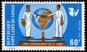 P.R. Congo 362 – Internationales Damenjahr (pb89764) - Bild 1 von 1
