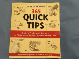 365 Quick Tips By Cooks Illustrated Magazine - Bild 1 von 2