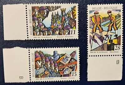 Belgium MNH Stamps 1993 falkore - Image 1 of 2