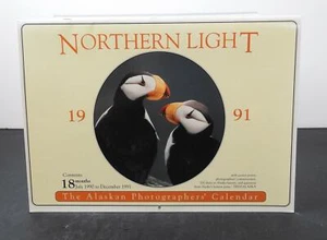Calendario de fotógrafos de Alaska 1991 vintage de Northern Light de los Northern - Imagen 1 de 12