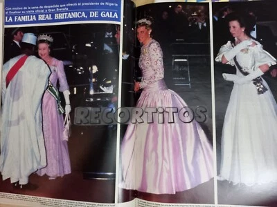 recortes 2572 LADY DIANA DE WALES ELIZABETH II Foto 1 de 2