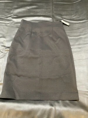 New Versace Women's Ribbed Black Pencil Skirt US 10 EU 46!! - Image 1 of 4