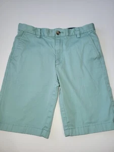 Boys Vineyard Vines Stretch Breaker Shorts size 14 green chino - Picture 1 of 2