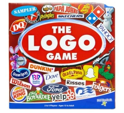 The Logo Game, Board Play Monster Games NEW - Image 1 of 3