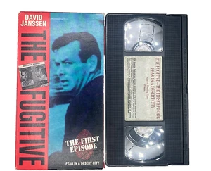 Fugitive TV Show "Fear in a Desert City" (1963), VHS Movie, Worldvision (1993) - Picture 1 of 4