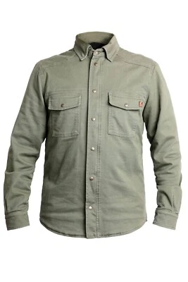 John Doe Motoshirt Women Motorradhemd olive - Bild 1 von 4