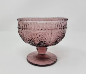 The Pioneer Woman Adeline Plum Footed Dessert Sundae Cup Purple Ice Cream 4" - Picture 1 of 11
