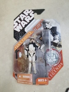 Star Wars 30th Anniversary Sandtrooper Saga Legends Figure with Coin 2007 - Picture 1 of 3