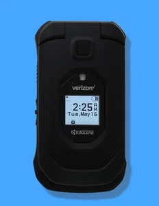 VERIZON KYOCERA DURAXV E EXTREME E4810NC RUGGED 16GB NO CAMERA BLACK - Picture 1 of 8