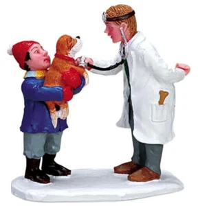 2007 Lemax He’s Going To Be O.K.!  RETIRED Christmas Village Figurine # 72384 - Picture 1 of 5