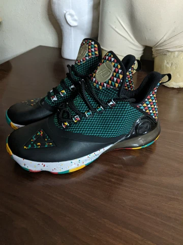 Tony Parker Peak Infinity 9 BHM Basketball Shoes #44 inside no tagging Size 12 Cover