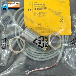 Inductive Proximity Switch Sensor 15-30VDC For Turck BI10-M30-LIU BI10M30LIU - Picture 1 of 4