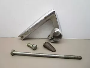 Cast Steel Bicycle Stem Assy 3" Drop 1" Bar Center Vintage - Picture 1 of 20