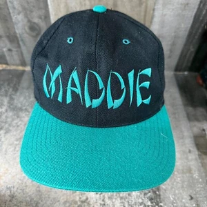 Vintage Snapback Hat with Name "Maddie" Custom - Picture 1 of 7