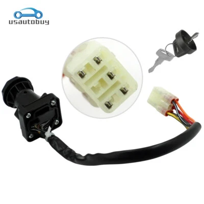 Ignition Key Switch for Suzuki Eiger LT-F400 LT-A400 King Quad 500 37110-38F00 - Image 1 of 4