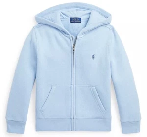 NWT, Boys POLO RALPH LAUREN Blue Logo Hoodie. Size 5. Eu 110 - Picture 1 of 2