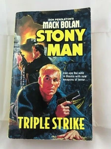 Triple Strike Don Pendletons Mack Bolan Stony Man 1998 1st edition - Foto 1 di 3