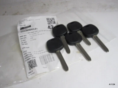 Set of 5 OEM Uncut Transponder Keys for 2011-2013 Scion xB xD TC IQ K-TOY44G - Image 1 of 4