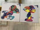 KAWS NGV Jigsaw x 2 - Stay Steady & No One?s Home RARE SEALED not banksy