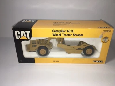 Vintage 1990 Norscot CAT 631E Wheel Tractor Scraper Die-Cast 1:50 Caterpillar Foto 1 de 4