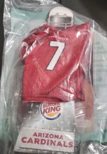 2007 NFL MINI Arizona Cardinals JERSEY PLAYER #7 from BURGER KING ~ Vintage - Picture 1 of 1