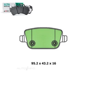 Juego de pastillas de freno traseras para Ford Focus Land Rover Freelander 2 Volvo 07-15 DB1999 - Imagen 1 de 1