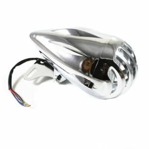12v Moto Bullet Head Light Lampada faro con supporto staffa Cruiser Offroad - Picture 1 of 8