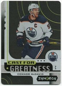 2019-20 Upper Deck UD Synergy Cast for Greatness Black #CG-10 CONNOR McDAVID - Picture 1 of 2