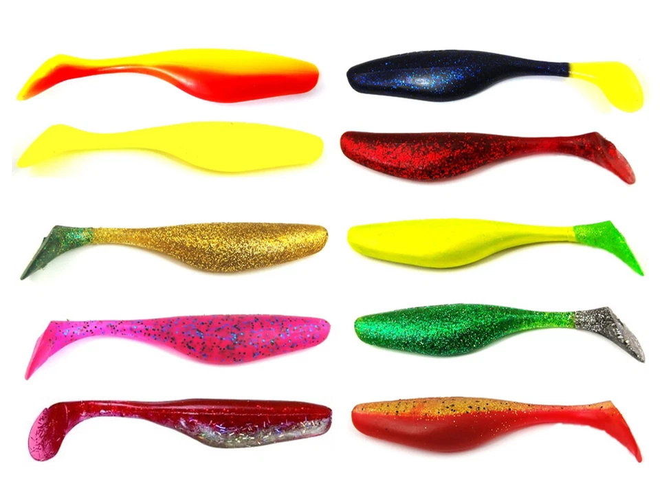 JENZI River Shad 15 cm Corrigator - Versch. Farben - lose - Gummifisch .Hecht - Bild 1 von 1