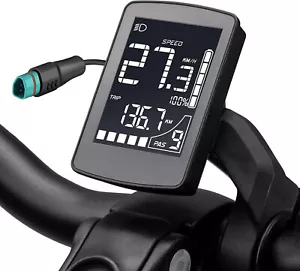 Ebike Display DZ47 per motori centrali M620, M600, M560, M510, M420 0-9 PAS CAN - Foto 1 di 6