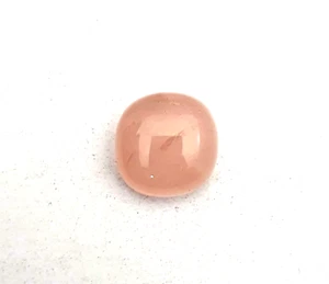 Cojín de cuarzo rosa natural cabujón piedra preciosa suelta 15 mm 14 quilates - Imagen 1 de 3