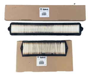 OEM BOBCAT 6677983 6678207 HEATER & CABIN AIR FILTER KIT FOR SKID STEER - Picture 1 of 5