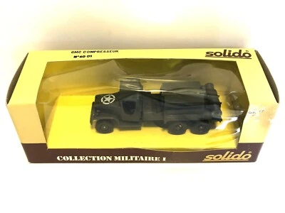 Solido Collection Militaire I GMC Compressor #6001 Die cast Metal 1/50  - Image 1 of 4