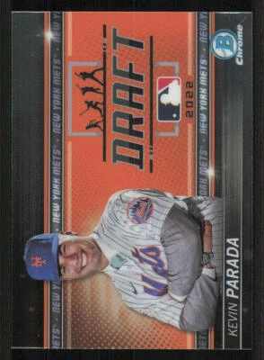 2022 Bowman Chrome Draft Bowman Draft Night #BDN4 Kevin Parada - Image 1 of 2