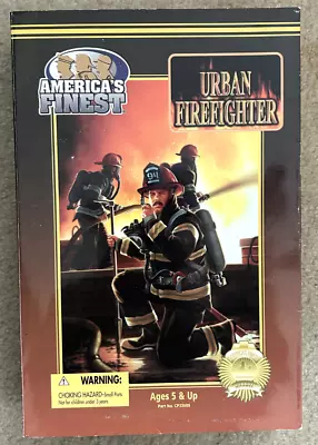 全新带盒 2000 21 世纪玩具美国最好的城市消防员人偶套装 — 第 1/3 张图片
