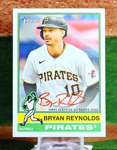 BRYAN REYNOLDS - 2025 TOPPS HERITAGE REAL ONE AUTOGRAPH RED INK #ROABR - Picture 1 of 3