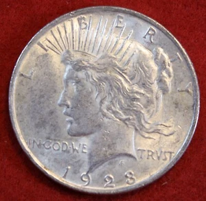 Moneda de plata 90 % dólar de la paz 1923-P de alto grado PE209 - Imagen 1 de 2