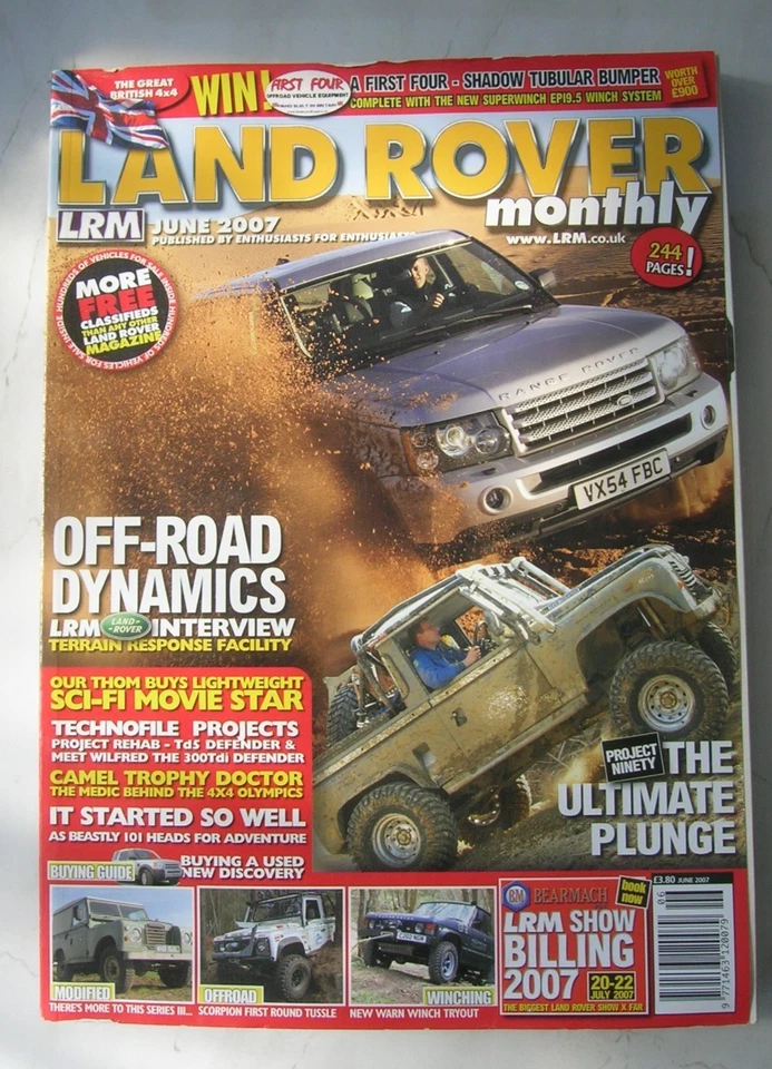 Land Rover Monthly 2007 - issues June - Image 1 of 1