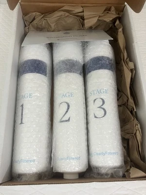 Clearly Filtered 3-Stage Under Sink Water Filters ONLY - Image 1 of 4