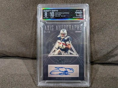 2023 LUNINANCE EMMITT SMITH AUTO #1/10 ARENA CLUB 8/10 DALLAS COWBOYS RARE SP - Image 1 of 2