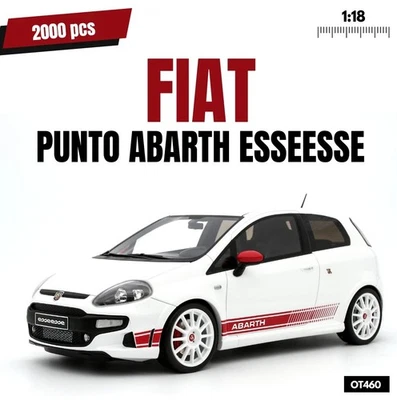 Fiat Punto Abarth EVO EsseEsse 2010 Bianco White - Ottomobile 1:18 OT460 Nuovo - Immagine 1 di 4