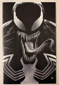 Venom: Lethal Protector (2022) #1 NM Mico Suayan Virgin B&W Sketch Variant - Picture 1 of 2