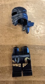 Authentic LEGO Ninjago Cole DX Minifigure Legs Headdress NJo0015 2520 2170 2509