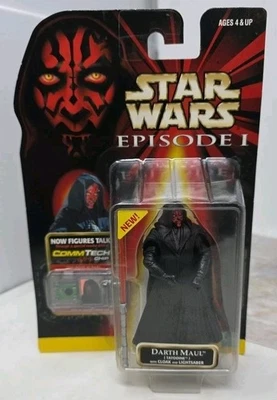 Star Wars Episode 1 Darth Maul Commtech Kenner 1999 Action Figure Sith Vintage - Image 1 of 4