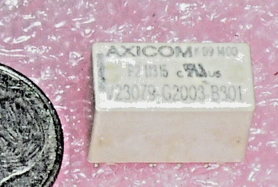 TE AMP AXICOM V23079G2003-B301 DPDT 12V DC BOBINA 2A SMT SMD RELÉ MONOESTABLE EE. UU. Foto 1 de 4
