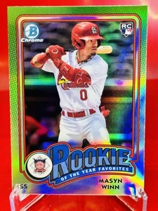 2024 Bowman #ROY-3 Masyn Winn Rookie of the Year Favorites Cardinals - Picture 1 of 2